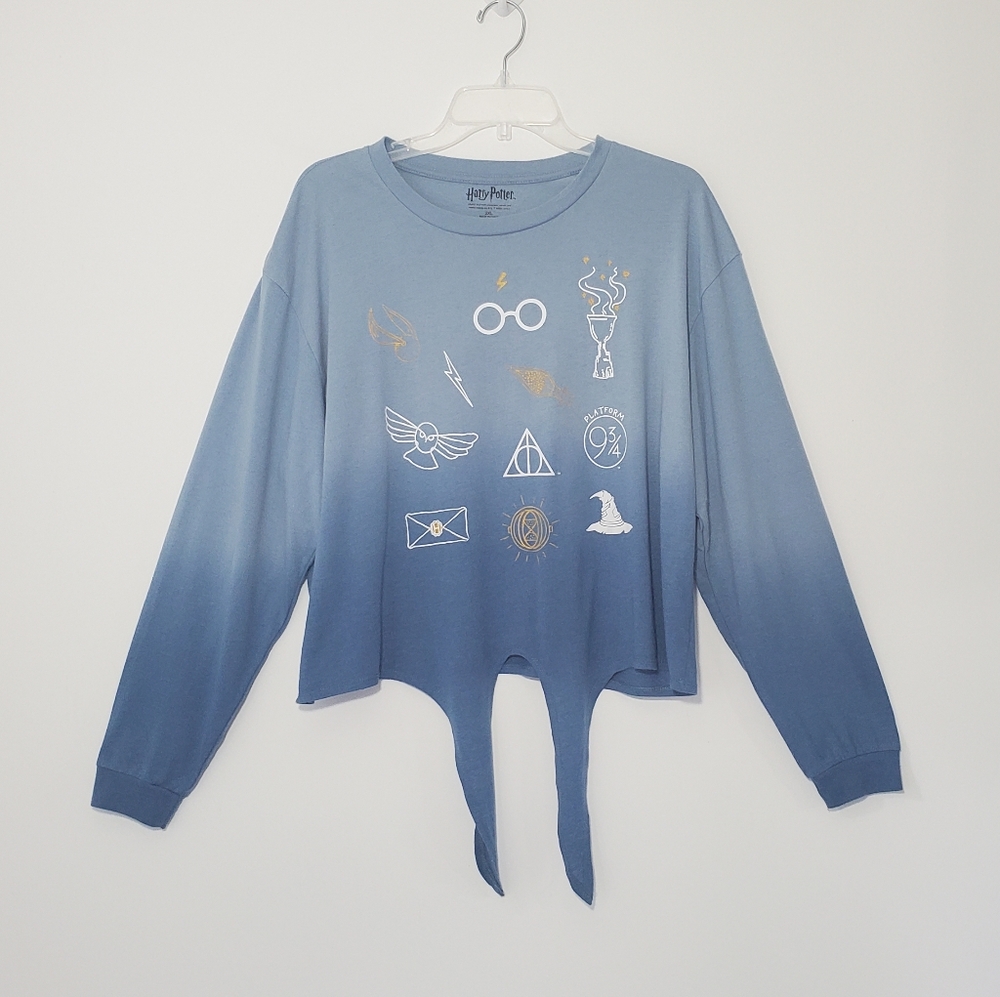 Harry Potter Tie Front Long Sleeve